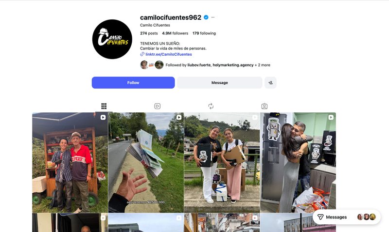@camilocifuentes962 Instagram profile preview